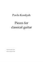 Pieces for classical guitar